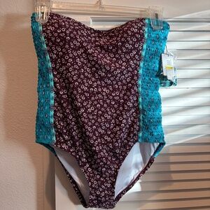 Laundry by Shelli Segal One-Piece Bathing Suit – (Size Medium)  NWT